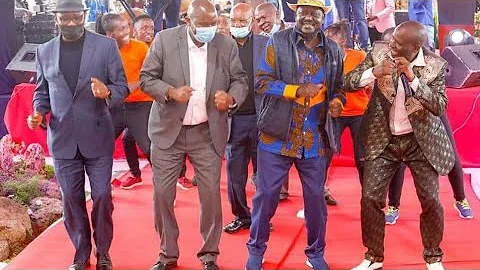 WHAT MADE H.E RAILA TO FIT WITH SAGERO'S DANCING BEATS LIVE FROM  MOUNT KENYA MURANGA🔥🔥