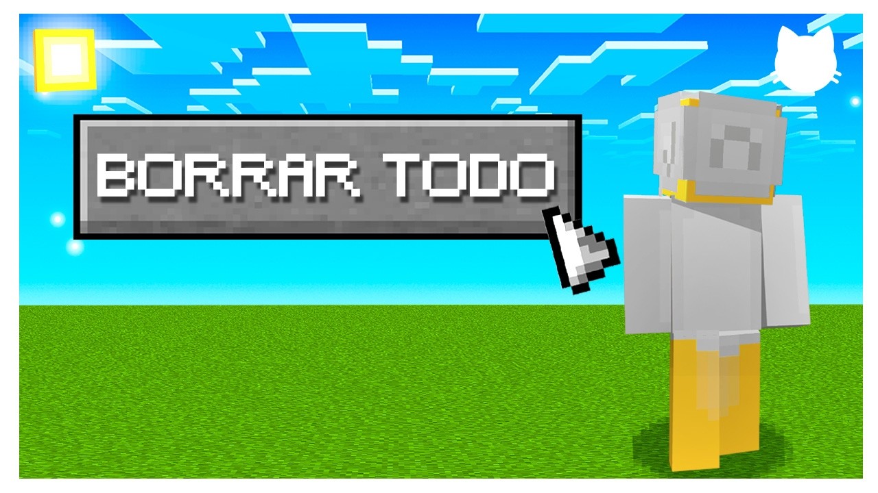 😨SE BORRÓ TODO EL MUNDO DE MINECRAFT SAGA!