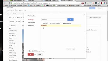 How to Archive and Link Pages