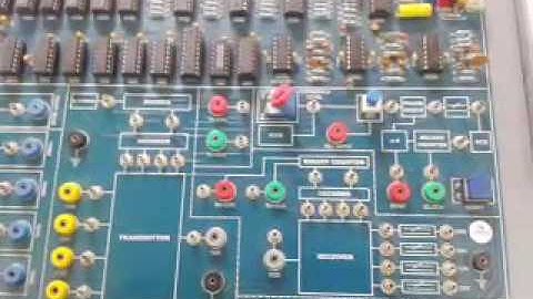 TDM Pulse Amplitude Modulation & Demodulation Trainer Kit  (ACT-03)  KITEK TECHNOLOGIES PVT. LTD.