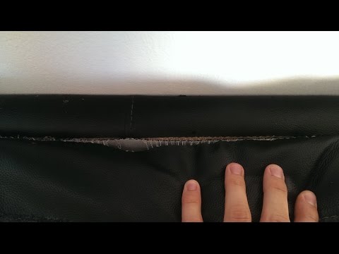 Come risolvere Ripped Couch cuciture con Dollar Store Kit da cucito e Super Glue.
