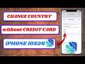 how to change country region in iphone app store without credit card | ios 26
