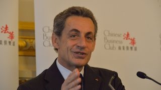 Nicolas Sarkozy Au Chinese Business Club