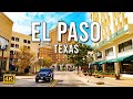 El Paso Texas | Downtown El Paso | Driving Downtown [4K ]