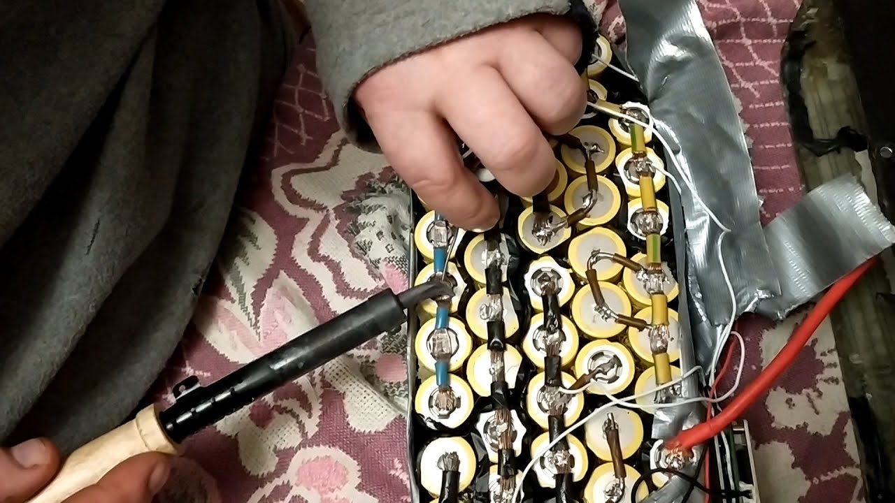 Ремонт аккумуляторной батареи LiitoKala Lii 51S после сезона ...