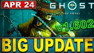 Ghost of Yotei UPDATE 1.602 Patch is HERE - Major Fixes You NEED to Know! (APR 24)