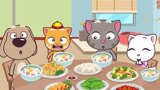 Lunar New Year | Talking Tom Minis | Cartoons for Kids | WildBrain Toons