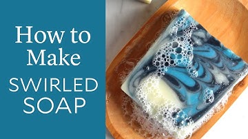 How to Make Swirled Cold Process Soap | Bramble Berry