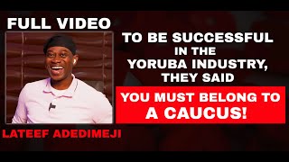 ACTOR LATEEF ADEDIMEJI SPEAKS ON HIS TOUGH RISE TO THE TOP, HIS AMAZING PORTRAYAL OF AYINLA & MORE!