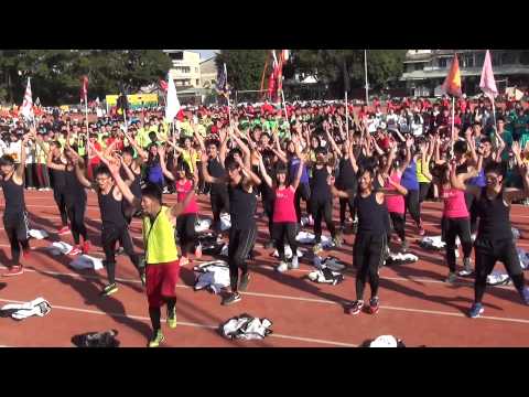 2013豐原高中45周年校慶212班進場表演