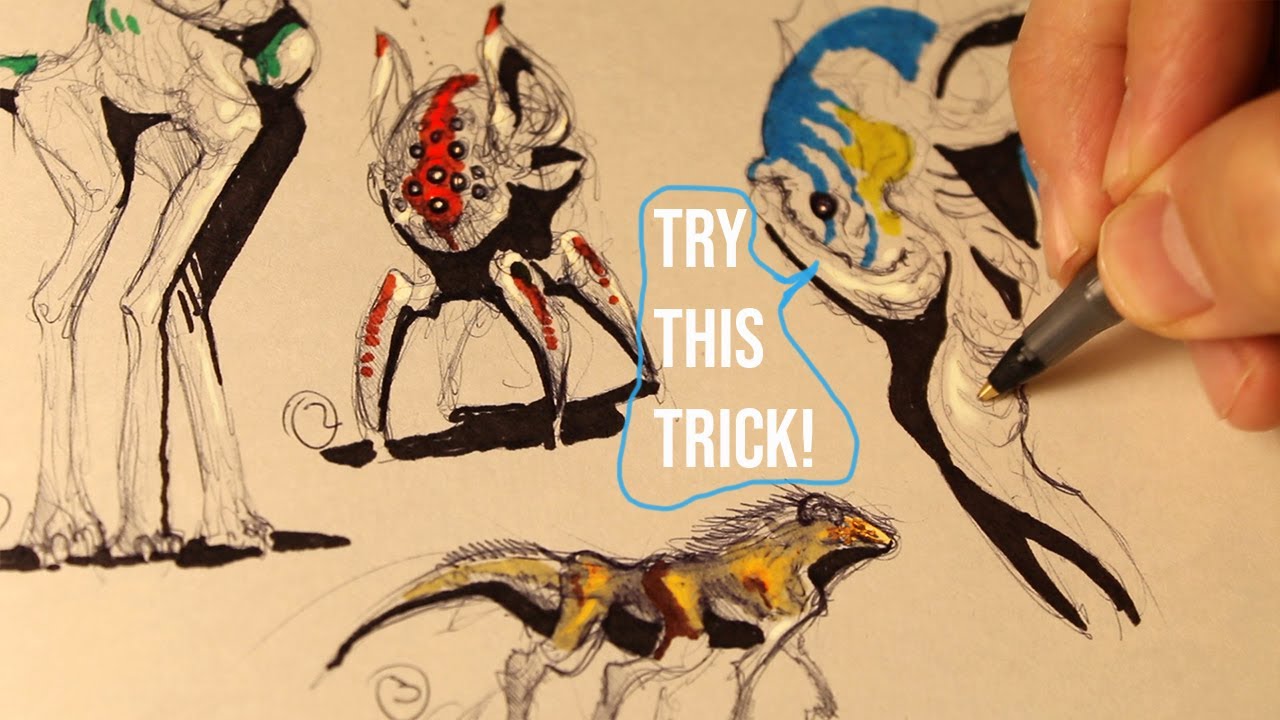 Polish Your Sketches FAST with This Simple Trick!