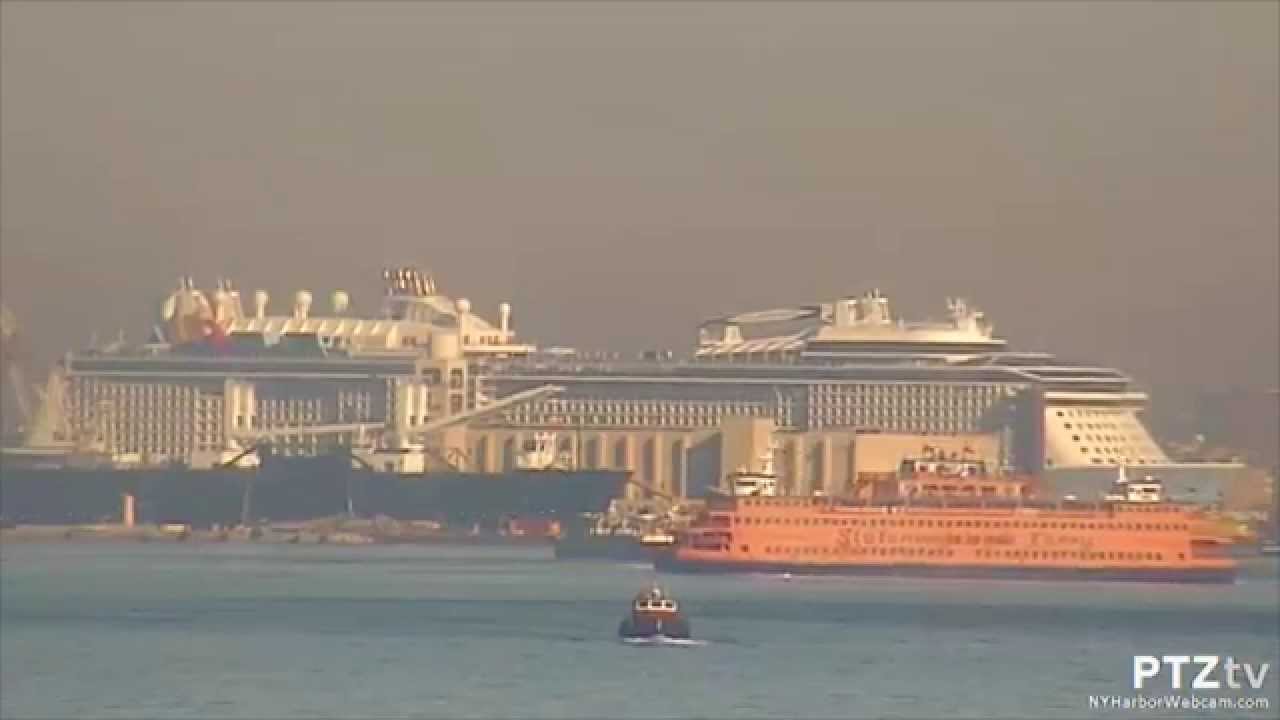 Quantum of the Seas Arrival into America   11/10/2014