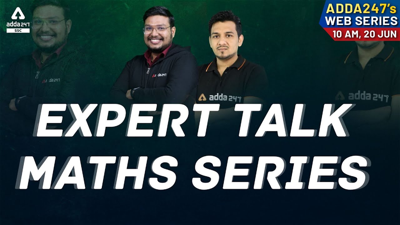Expert Talk | Maths Series - YouTube