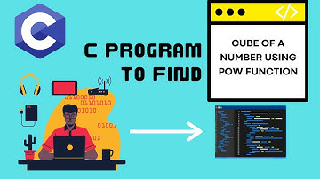 // C Program To Find Cube Of A Number Using Pow Function//