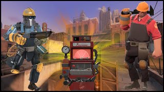 TF2 MvM Mannhattan Engineer Gameplay (Normal - Bootcamp)