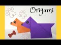 origami dog | origami cute dog | DIY | easy origami