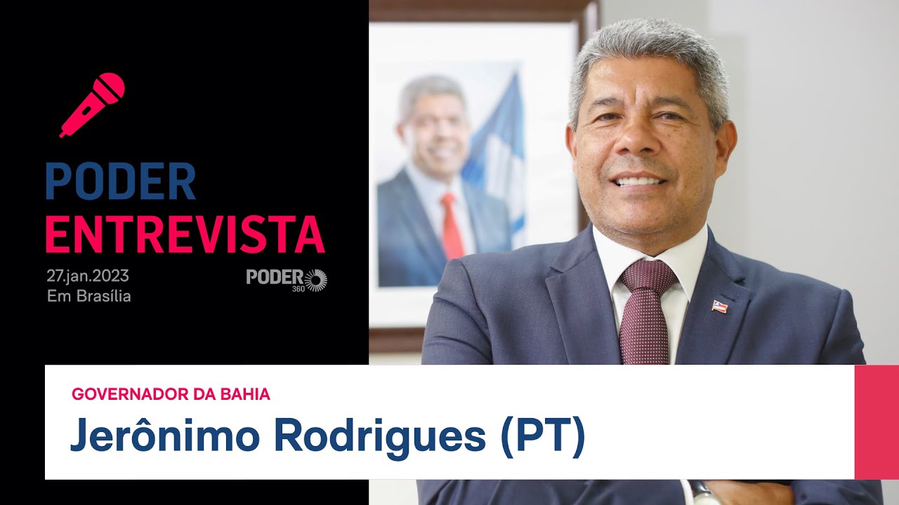 Poder Entrevista: Jerônimo Rodrigues, governador da Bahia