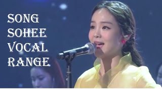 Song Sohee - 송소희 - Vocal Range (E3-F5-G5)