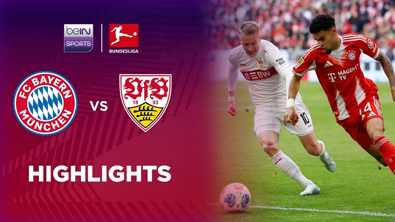 Bayern Munich 4-2 VfB Stuttgart | Bundesliga 25/26 Match Highlights