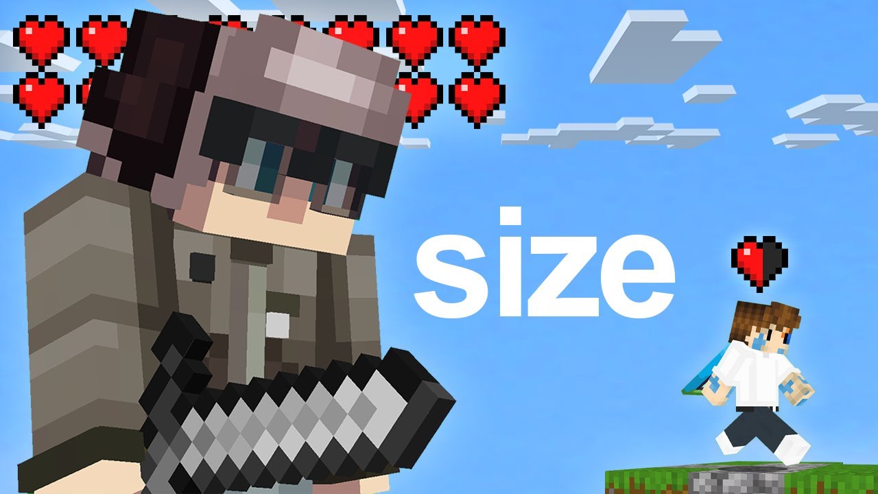 Minecraft But Damage Makes You Shrink...