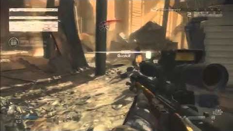 No Scope Triple Collateral   his First on Ghosts!