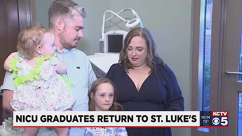 KCTV | NICU Families Reunite and Celebrate with Medical Staff at Saint Luke’s Hospital