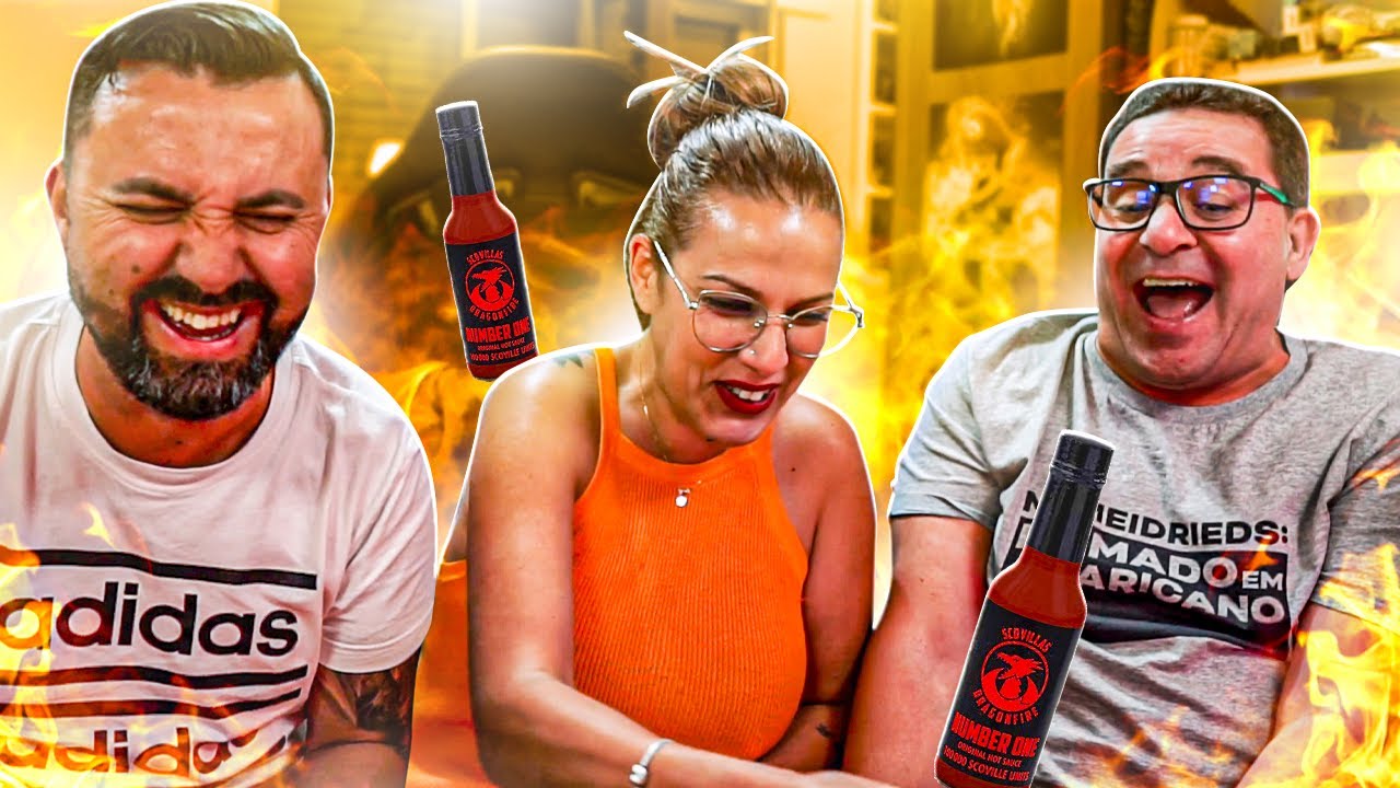 ZEQUINHA E INÊS PROVARAM O PICANTE 