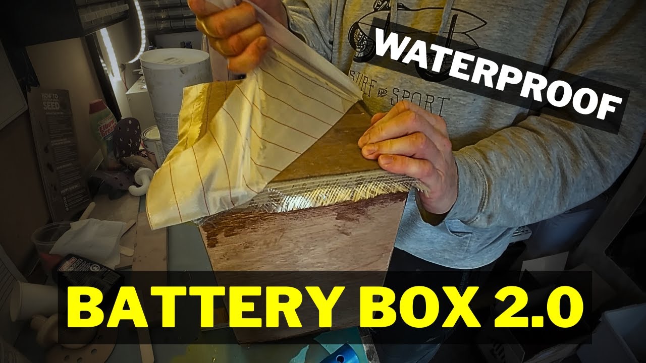 Как сделать водонепроницаемый аккумуляторный ящик для шлюпки