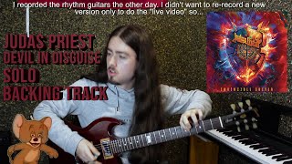 Judas Priest - Devil in Disguise (Solo) - Backing Track
