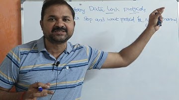 Simplex Stop and Wait Protocol voor ruiskanaal | Foutkanaal | Elementaire datalinkprotocollen | CN