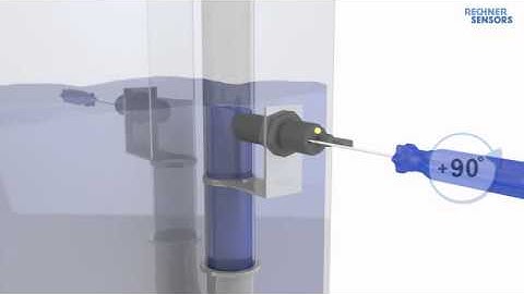 Rechner Sensors - Adjustment of Flush Mounted Capacitive Sensor in Bypass Application