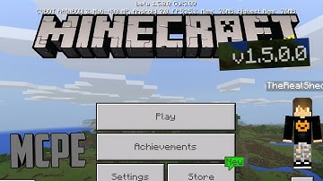 New! Minecraft PE 1.5.0.0!(Minecraft Beta)