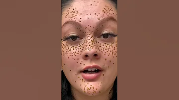 how to do henna freckles! #henna #tutorial #fakefreckles