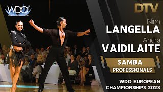 # Samba | Langella Nino & Vaidilaite Andra | Professional | WDO European Championships 2023