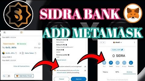 YADDA AKE CONNECT NA META MASK DA SIDRA LAUNCHING SOON 🔜