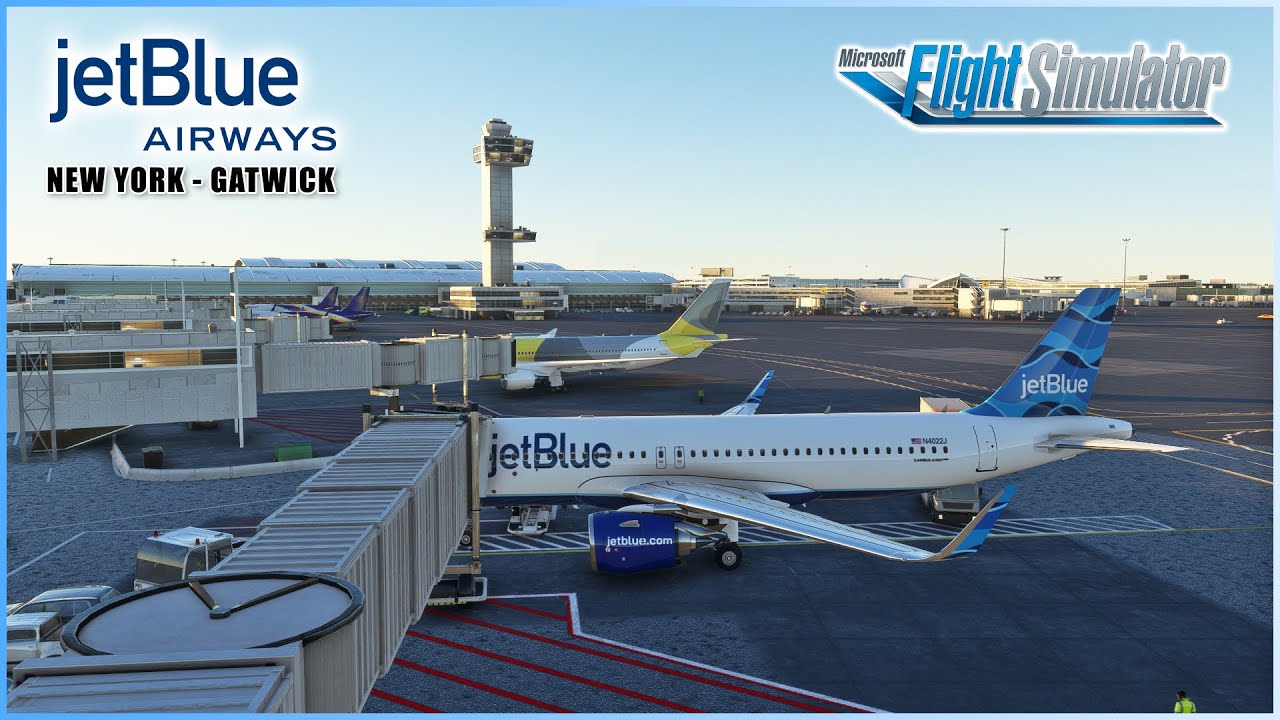 John F. Kennedy, New York - Gatwick, UK | Jet Blue Long Haul | Group