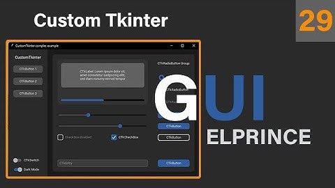 29.تصميم برنامج شات متكامل ج4 (التنقل بين المحادثات) بايثون |Custom Tkinter (احتراف الواجهات بايثون)