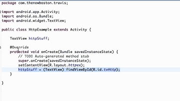 Android Application Development Tutorial   147   Introduction to HttpClient