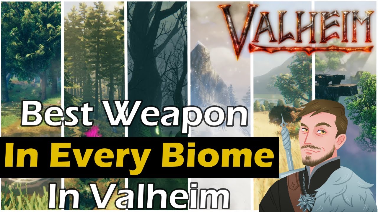 The Best Weapon For Each Biome! (Explained in 6 minutes) Valheim