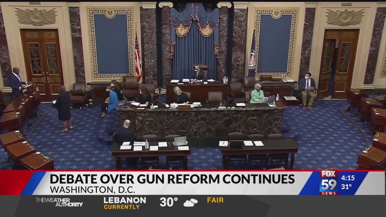 Debate over gun reform continues in Congress