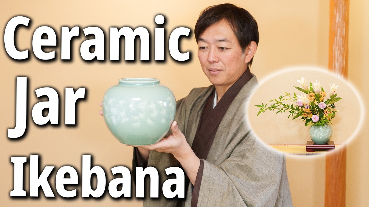 欅略して　けあきです、手作りで花瓶になります How Would a Pro Arrange This Jar? - YouTube