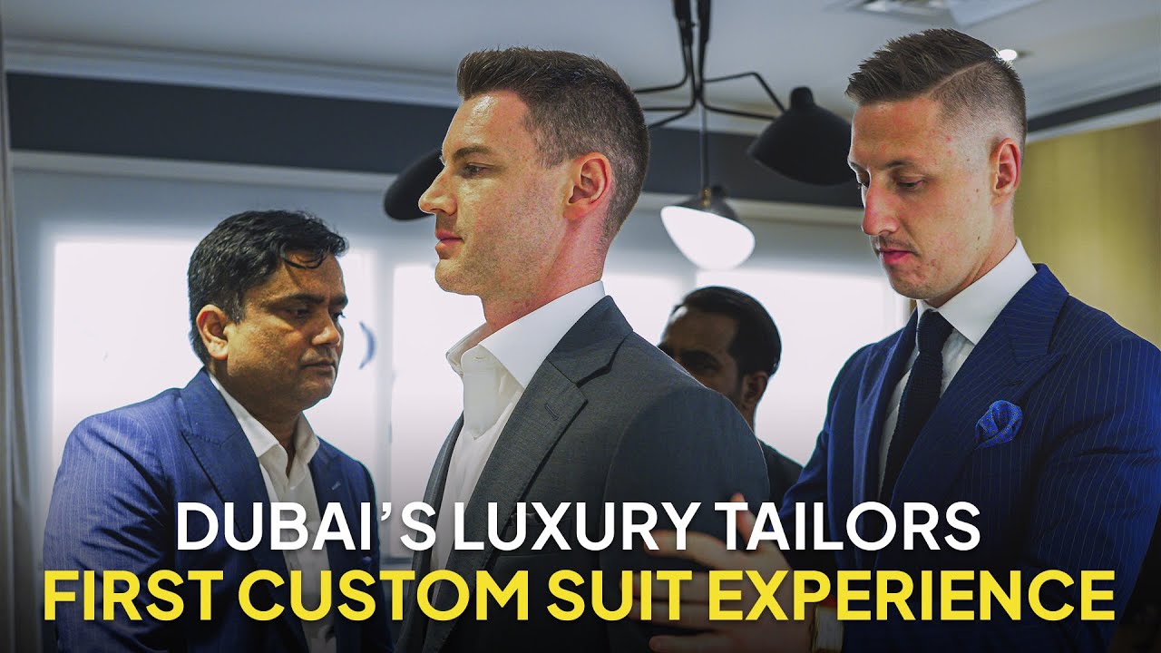 Dubai’s Luxury Tailors: My First Custom Suit Experience!
