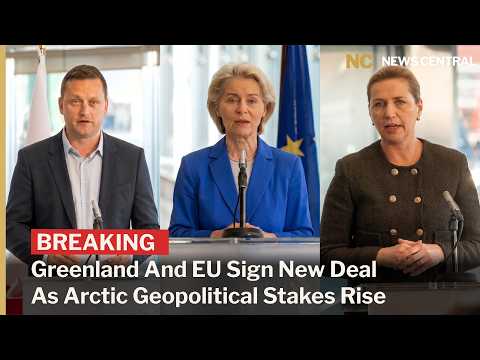 BREAKING: Von der Leyen, Frederiksen and Nielsen Announce Stronger EU-Greenland Partnership | AC1F