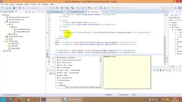 JSF Tutorial 13 : Data Table Insert Update Delete Options