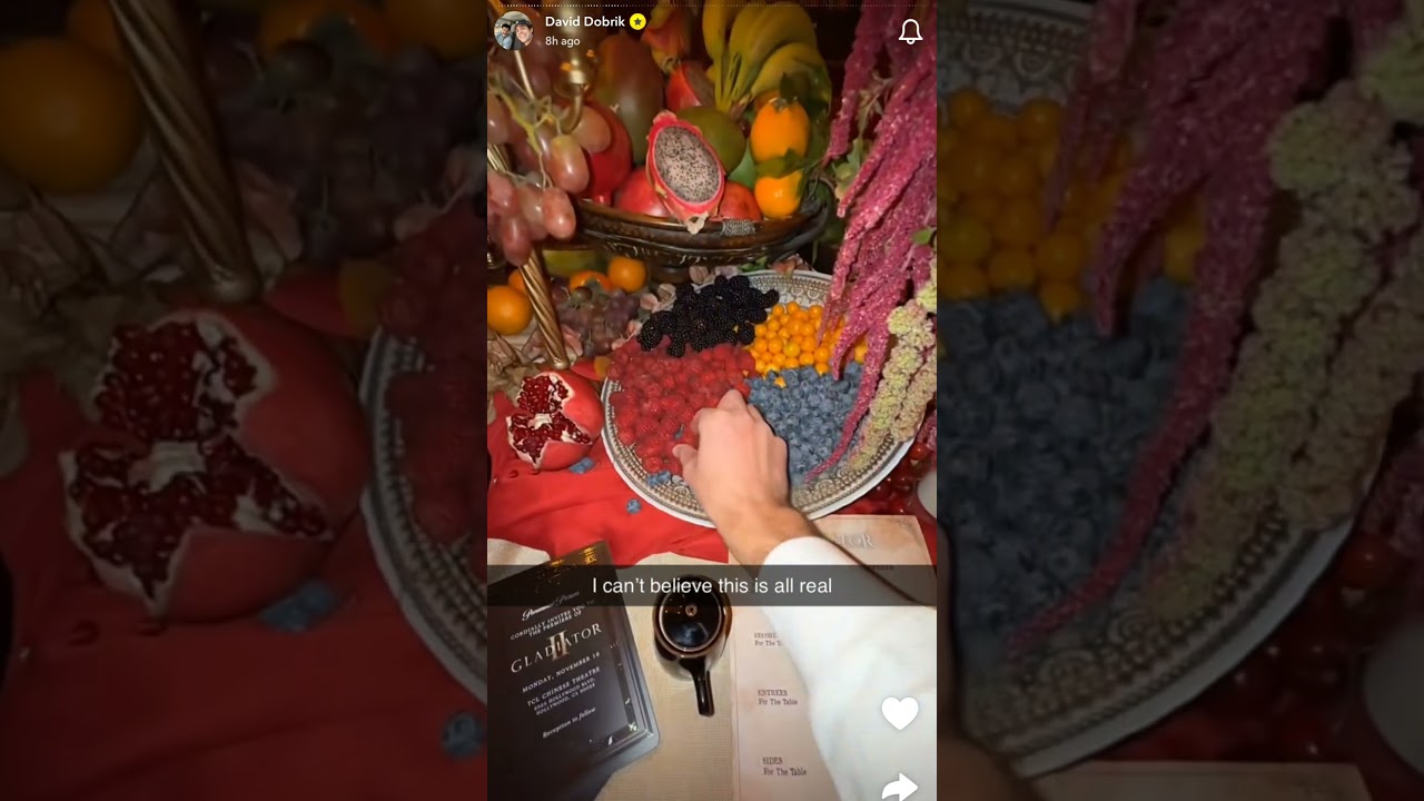 TASTY FRUITS ARE REAL! David Dobrik Snapchat SUBSCRIBE!