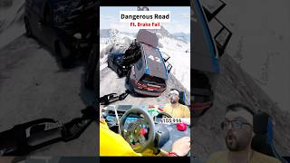Dangerous Road Ft. Car Brake Fail #gaming #arjungaming #beamngdrive #funny #gta5 #forzahorizon6