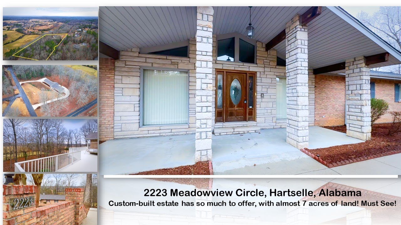 2223 Meadowview Circle Hartselle Alabama MLS YouTube
