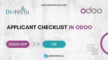 Applicant Checklist | Recruitment Applicant | Job Application Checklist In Odoo