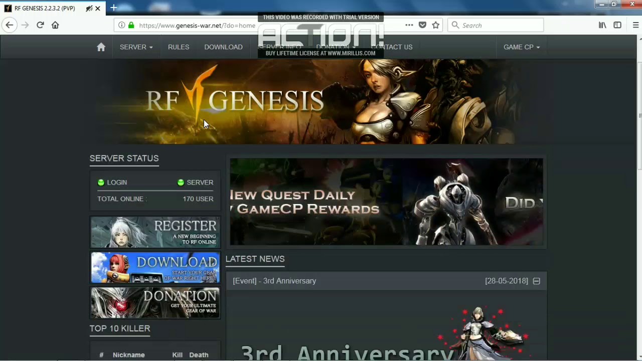 Merger Equinox from RF Genesis