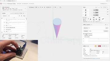 GRBL Jogging Commands with Chilipeppr and Joystick